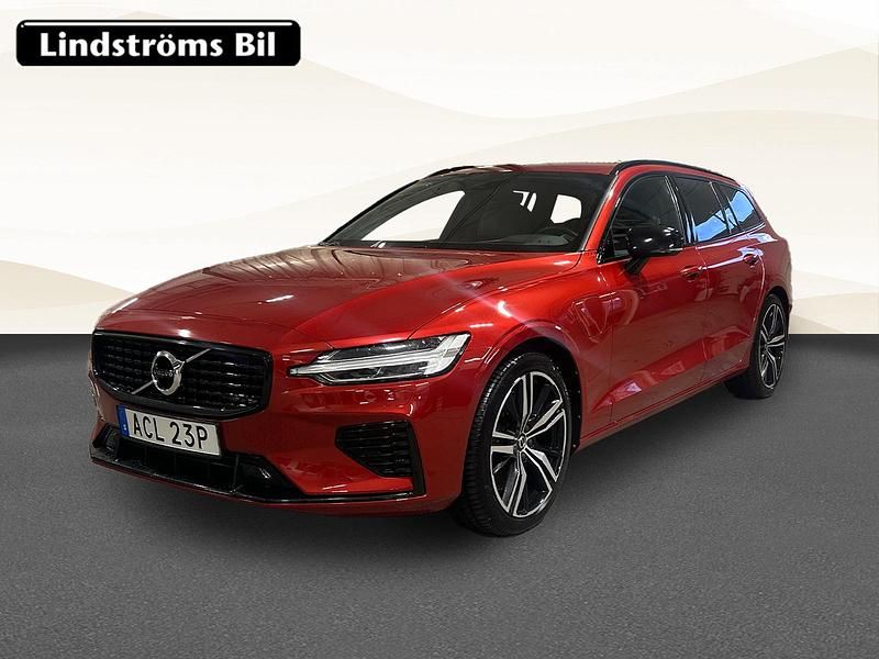 Röd Begagnad 2021 Volvo V60 Kombi | 339 900 kr (Marknadspris) - Bild 1/3