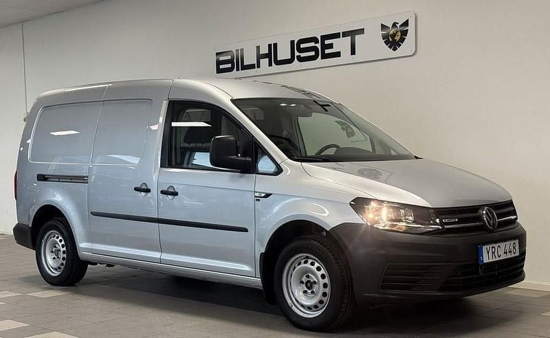 Silver Begagnad 2019 VW Caddy Maxi Minibuss | 129 900 kr (Bra pris) - Bild 1/4