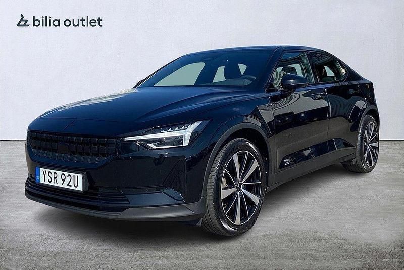 Svart Begagnad 2022 Polestar 2 Standard Range Single Motor Sedan | 299 900 kr (Lite dyr) - Bild 1/4