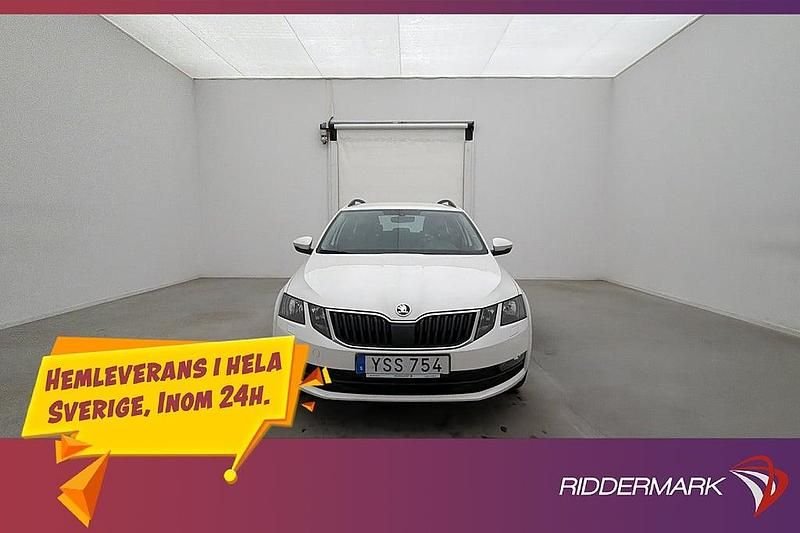 Begagnad Skoda Octavia Ambition 116 HK (85 kW) 2017 Vit Kombi