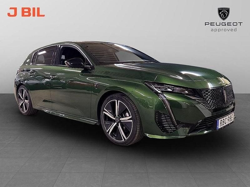 Grön Begagnad 2024 Peugeot 308 GTi Halvkombi | 229 900 kr (Superpris) - Bild 1/4