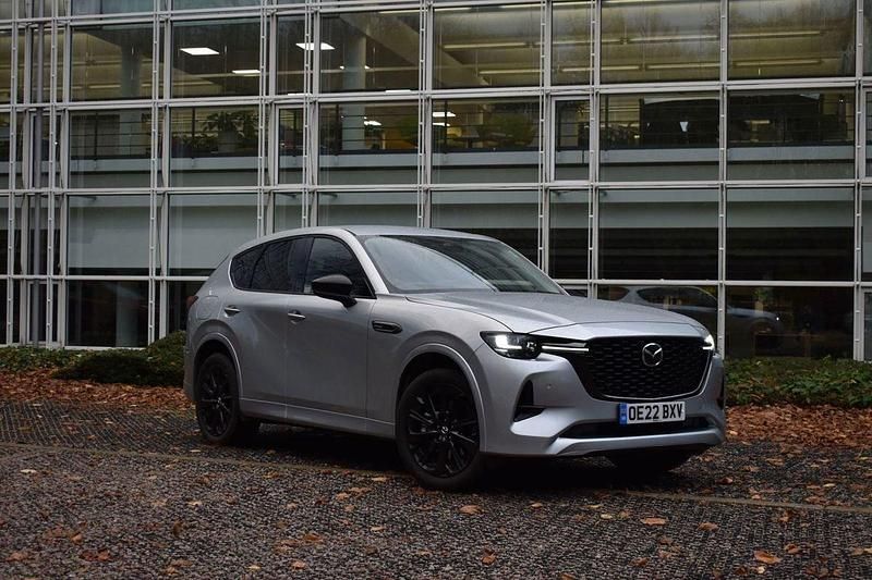 Grå (sonic silver) Ny 2025 Mazda CX-60 Homura-Line SUV | 635 000 kr (Marknadspris) - Bild 1/1
