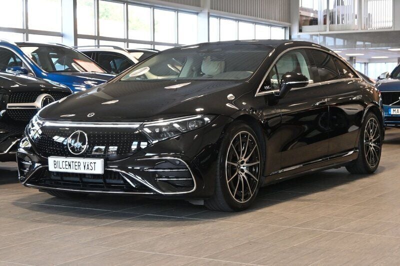 Svart Begagnad 2023 Mercedes EQS580 Premium Plus Halvkombi | 999 000 kr - Bild 1/4