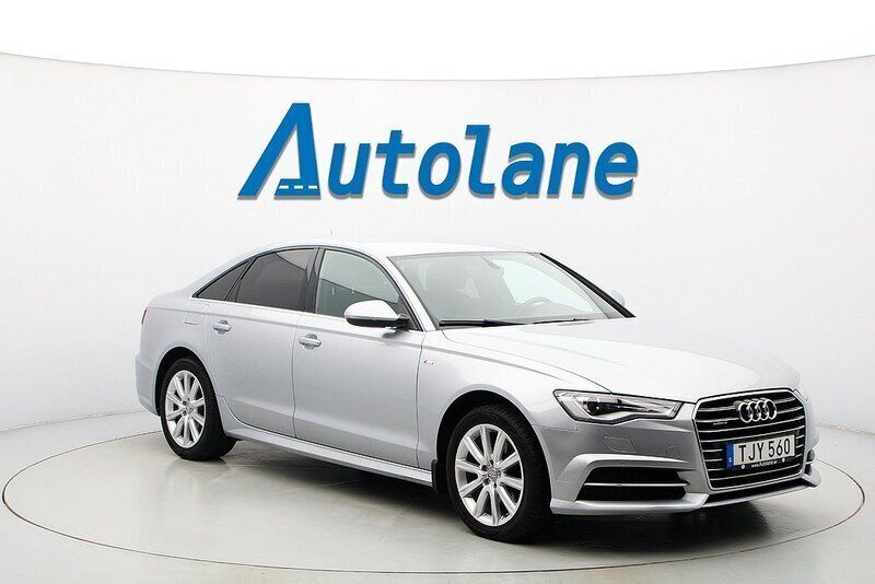 Silver Begagnad 2016 Audi A6 S-Line Sedan | 189 900 kr (Marknadspris) - Bild 1/3