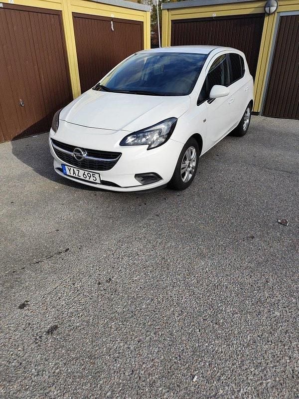 Vit Begagnad 2016 Opel Corsa Enjoy Halvkombi | 80 000 kr (Bra pris) - Bild 1/4