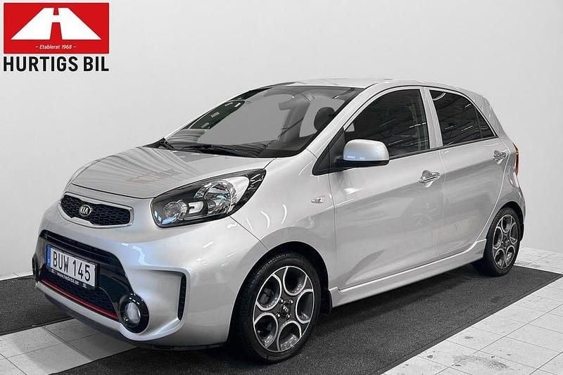 Silver metallic Begagnad 2016 Kia Picanto Halvkombi | 84 900 kr (Marknadspris) - Bild 1/4