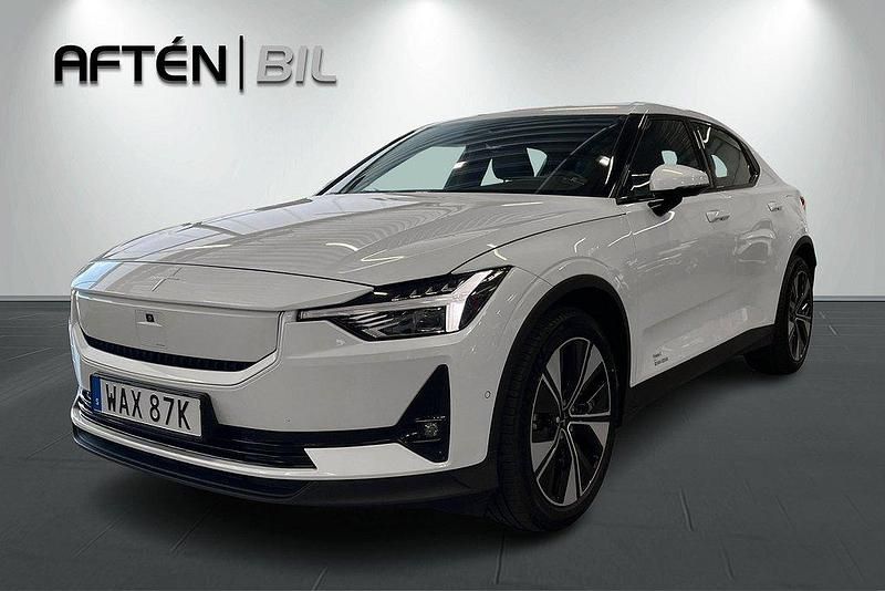 Vit (vitmetallic) Begagnad 2023 Polestar 2 Pilot Sedan | 409 000 kr (Lite dyr) - Bild 1/3