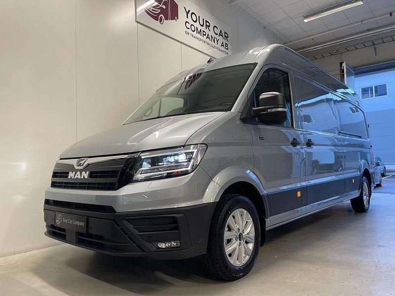Ny MAN TGE 163 HK (119 kW) 2025 Silver Van