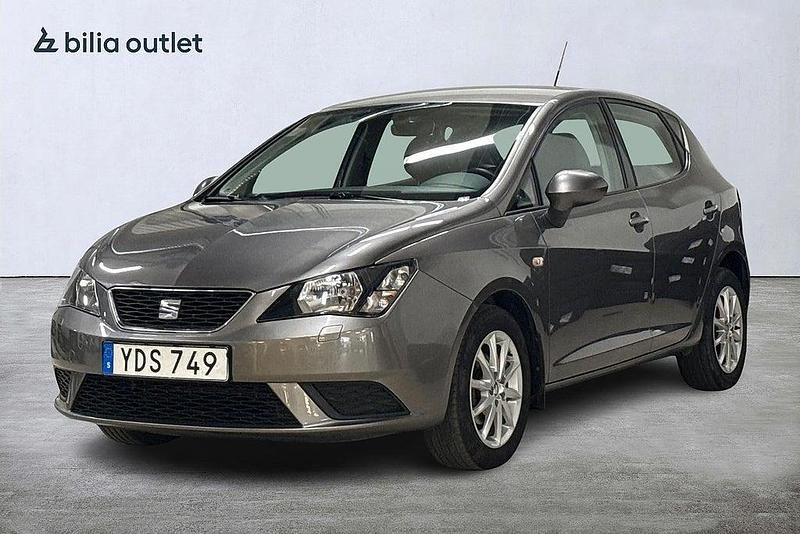Grå Begagnad 2016 Seat Ibiza Style Halvkombi | 69 900 kr (Marknadspris) - Bild 1/3