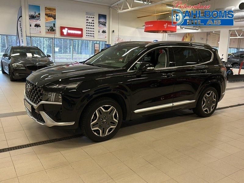 Svart Begagnad 2023 Hyundai Santa Fe Advanced SUV | 499 900 kr (Lite dyr) - Bild 1/4