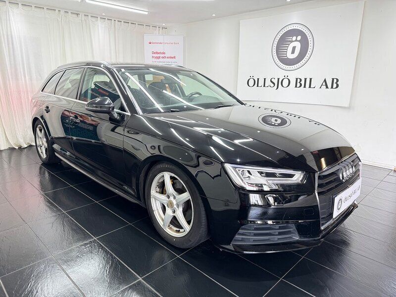 Svart Begagnad 2016 Audi A4 Proline Kombi | 174 900 kr (Dyr) - Bild 1/4