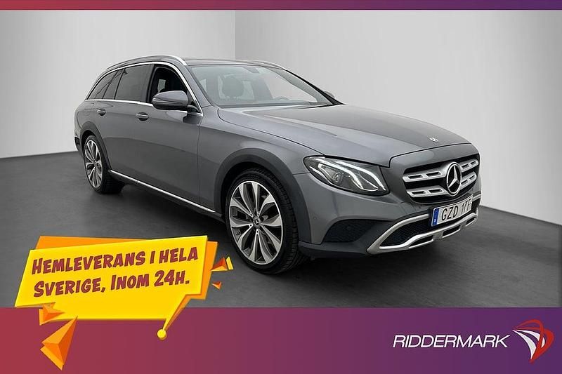 Grå Begagnad 2019 Mercedes E220 | 314 900 kr - Bild 1/3