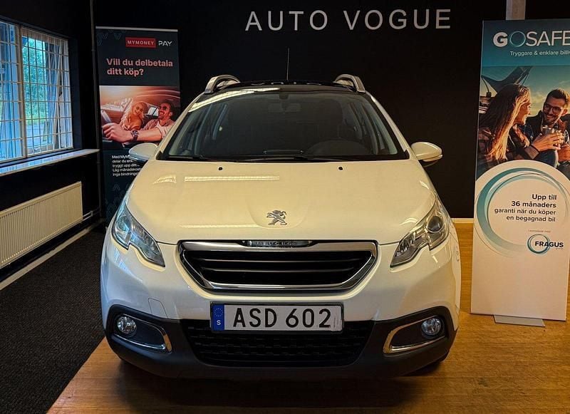 Vit Begagnad 2014 Peugeot 2008 SUV | 54 900 kr (Marknadspris) - Bild 1/4
