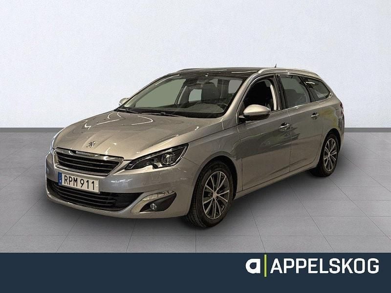 Grå Begagnad 2014 Peugeot 308 Allure Kombi | 99 900 kr (Bra pris) - Bild 1/4