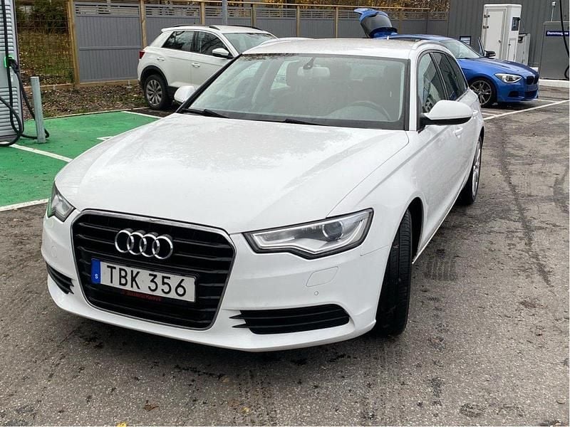 Vit Begagnad 2014 Audi A6 Proline Kombi | 99 900 kr (Marknadspris) - Bild 1/4