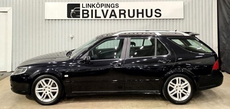 Begagnad Saab 9-5 Vector 185 HK (136 kW) 2007 Svart Kombi