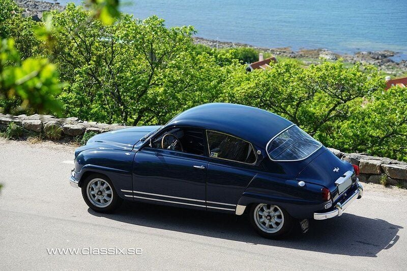 Begagnad Saab 96 56 HK (41 kW) 1962 Blå Sedan