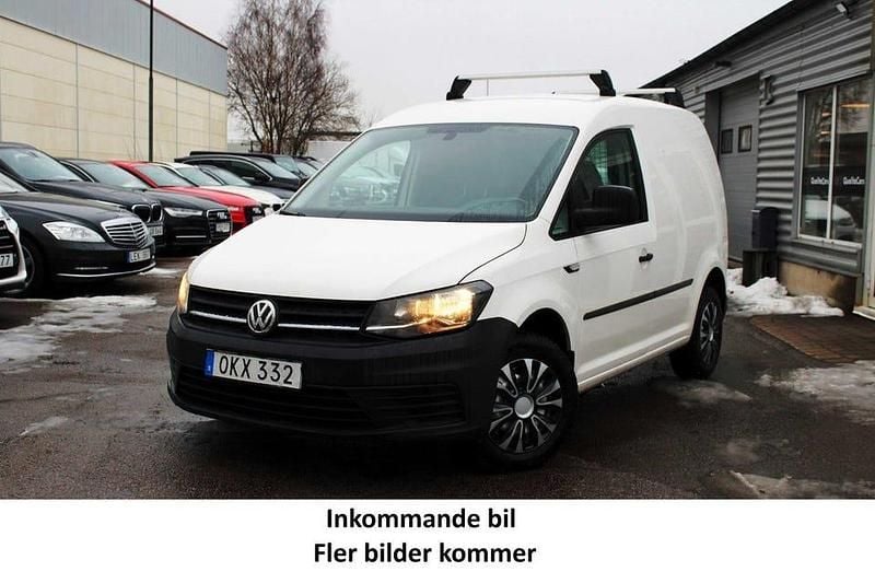 Begagnad VW Caddy 75 HK (55 kW) 2017 Vit Minibuss