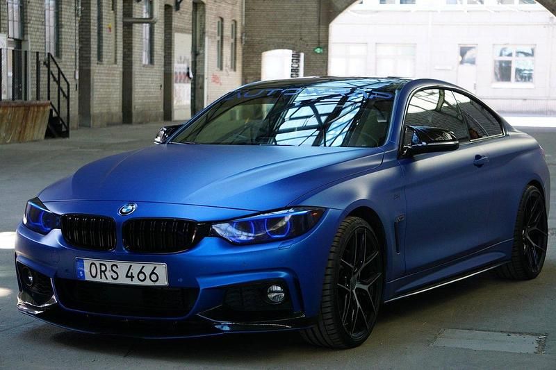 Silver Begagnad 2016 BMW 440 M Sport Sportkupé | 389 999 kr - Bild 1/4