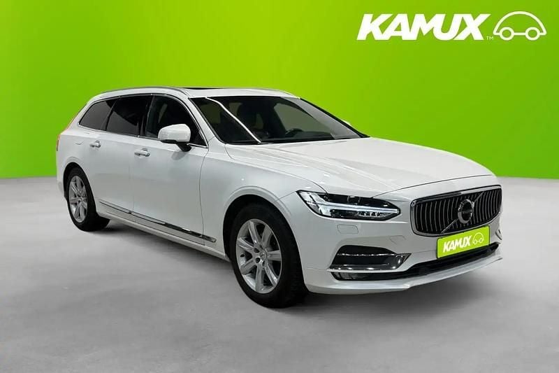 Vit Begagnad 2017 Volvo V90 Kombi | 289 700 kr (Dyr) - Bild 1/4