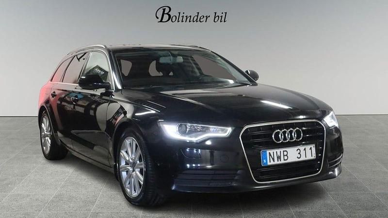Svart Begagnad 2012 Audi A6 Proline Kombi | 94 800 kr (Marknadspris) - Bild 1/4