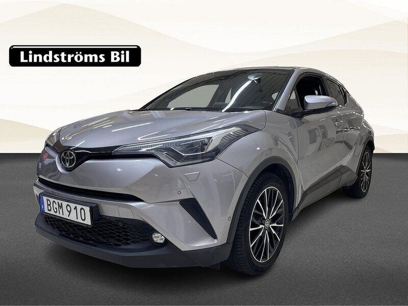 Mörkgrå Begagnad 2017 Toyota C-HR Executive SUV | 199 900 kr (Marknadspris) - Bild 1/3