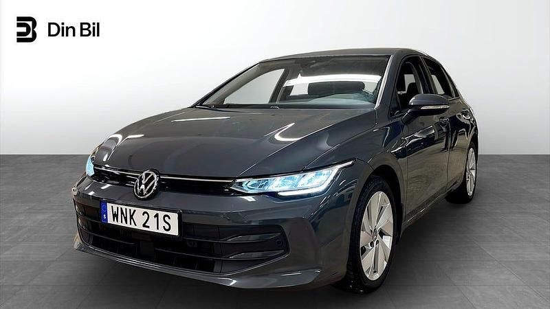 Mörkgrå Begagnad 2024 VW Golf VIII Edition Halvkombi | 319 800 kr (Lite dyr) - Bild 1/4