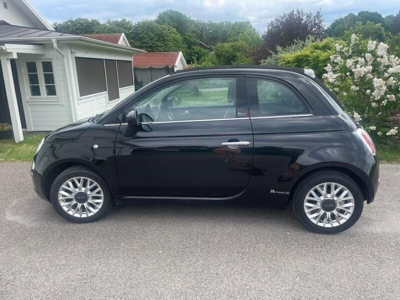Svart Begagnad 2015 Fiat 500C Lounge Cab | 73 000 kr (Bra pris) - Bild 1/4