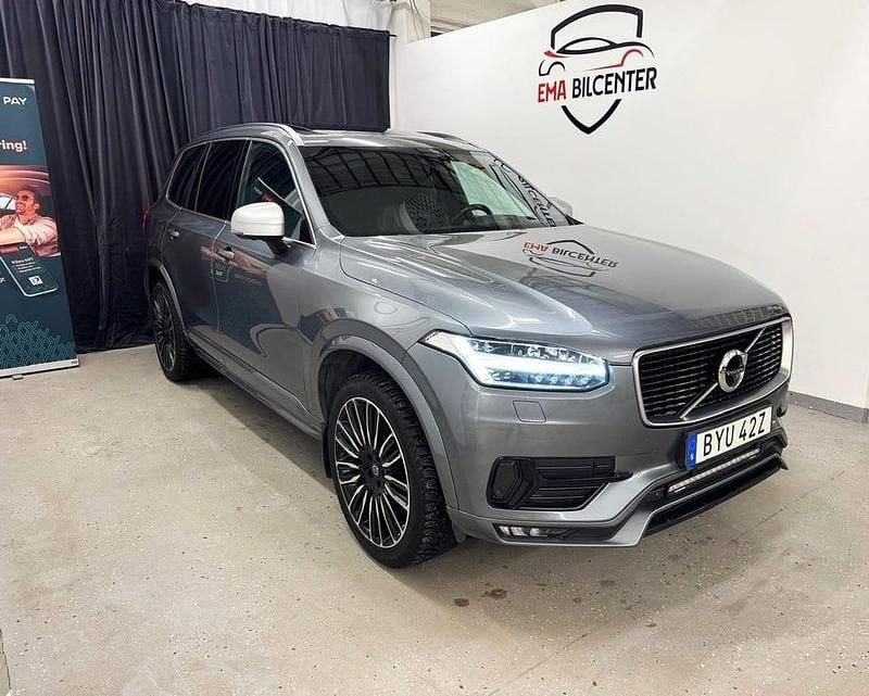 Begagnad Volvo XC90 R-Design 235 HK (172 kW) 2019 Grå SUV