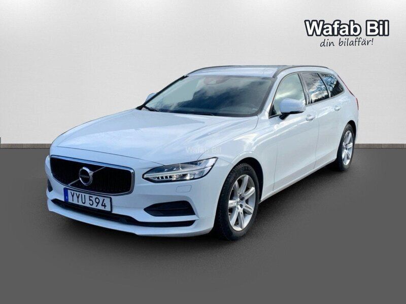 Vit Begagnad 2017 Volvo V90 Business Edition Kombi | 229 000 kr (Marknadspris) - Bild 1/4