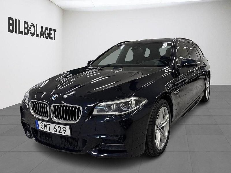 Svart Begagnad 2016 BMW 530 Kombi | 219 800 kr (Marknadspris) - Bild 1/4