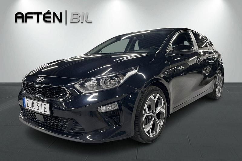 Svart Begagnad 2019 Kia Ceed Advance Halvkombi | 199 800 kr (Marknadspris) - Bild 1/3