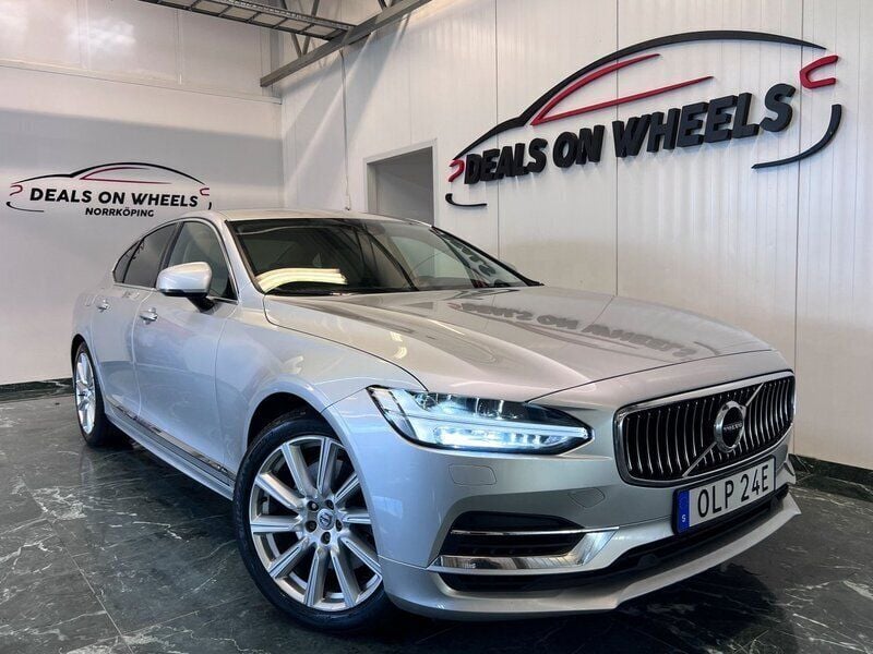 Silver Begagnad 2020 Volvo S90 Inscription Sedan | 339 900 kr (Superpris) - Bild 1/4