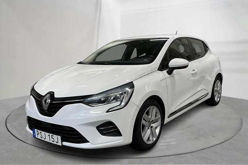 Vit Begagnad 2020 Renault Clio V Zen | 89 000 kr (Bra pris) - Bild 1/4