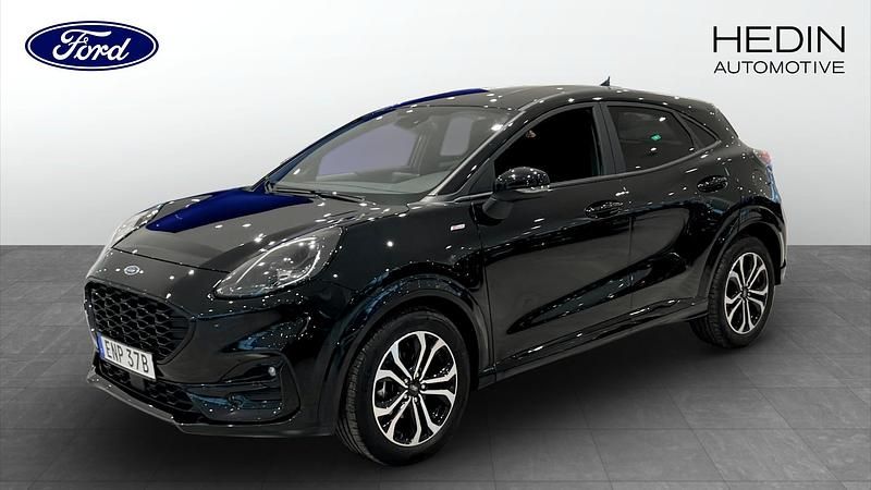 Svart Begagnad 2022 Ford Puma ST-Line X Halvkombi | 219 900 kr (Marknadspris) - Bild 1/4