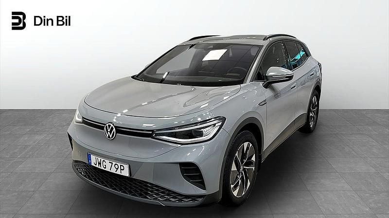 Grå Begagnad 2023 VW ID.4 Pro Performance SUV | 429 900 kr (Marknadspris) - Bild 1/4