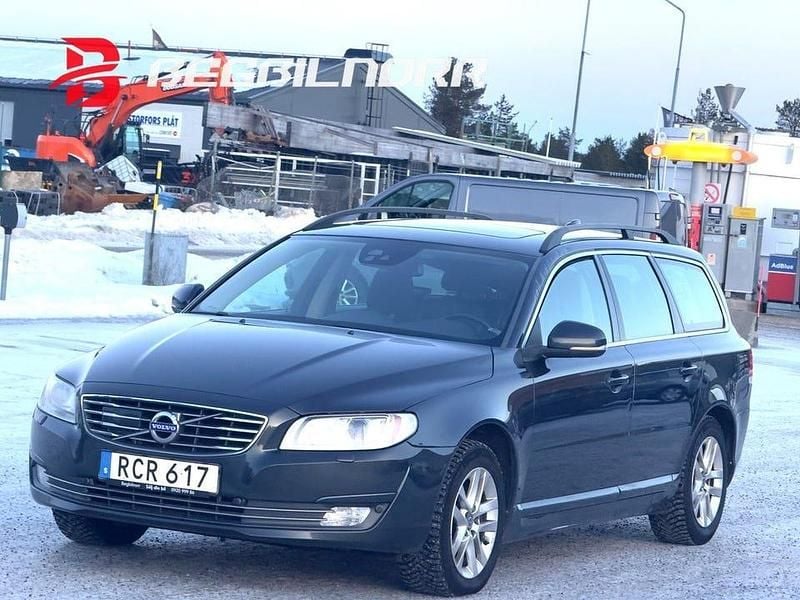 Grå Begagnad 2016 Volvo V70 Kombi | 137 500 kr (Marknadspris) - Bild 1/3