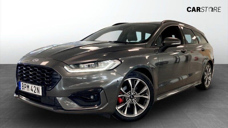 Grå (grey) Begagnad 2022 Ford Mondeo ST-Line Kombi | 254 900 kr (Marknadspris) - Bild 1/4