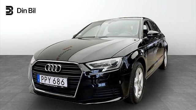 Brilliantsvart Begagnad 2018 Audi A3 Proline | 184 000 kr (Marknadspris) - Bild 1/4