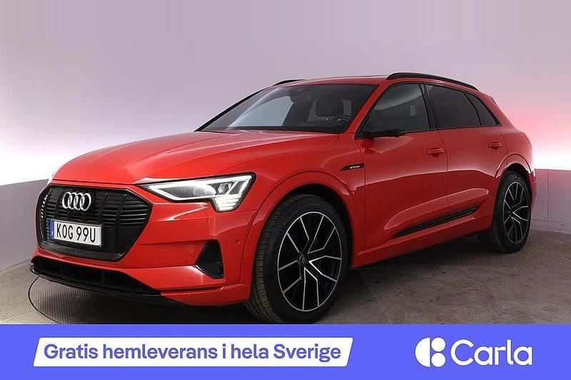 Begagnad Audi e-tron Proline 300 kW (408 HK) 2019 Röd SUV