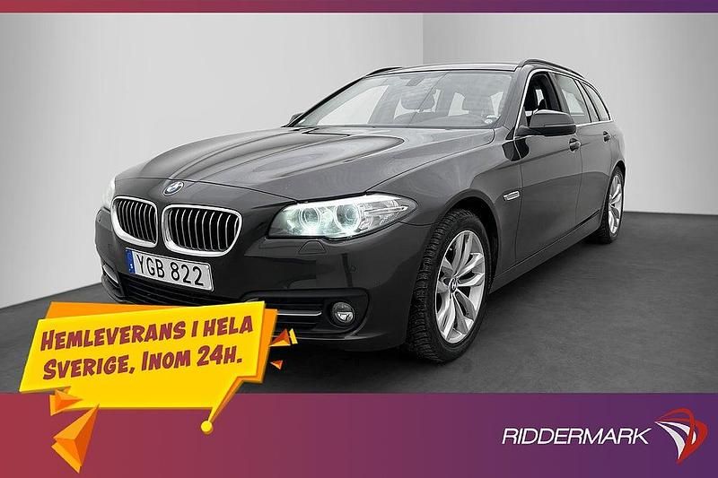 Brun Begagnad 2016 BMW 520 Kombi | 189 900 kr (Marknadspris) - Bild 1/3