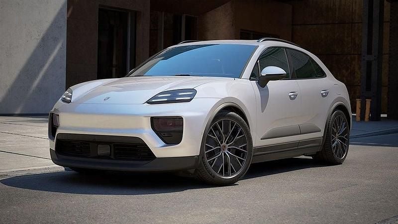 Ljusgrå Ny 2025 Porsche Macan SUV | 1 207 700 kr (Marknadspris) - Bild 1/4