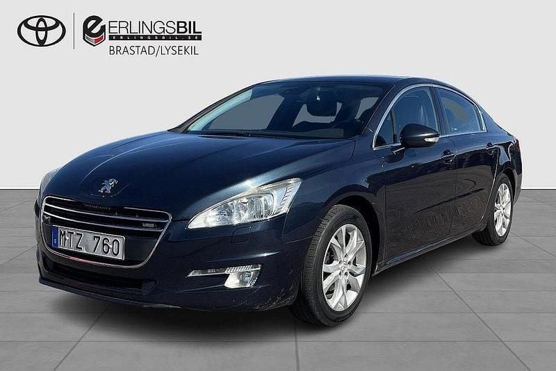 Blå Begagnad 2012 Peugeot 508 Sedan | 62 900 kr (Marknadspris) - Bild 1/4