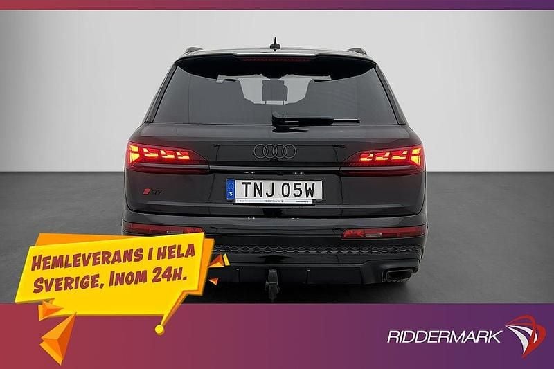 Begagnad Audi Q7 S-Line 490 HK (360 kW) 2024 Svart SUV