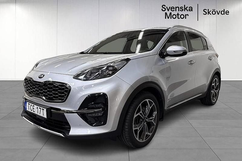 Grå Begagnad 2019 Kia Sportage GT-Line SUV | 244 200 kr - Bild 1/4