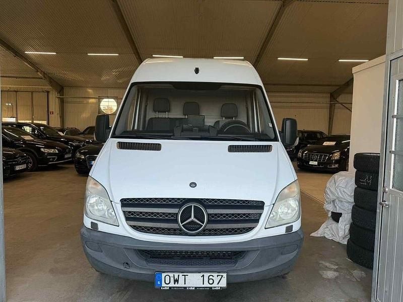 Vit Begagnad 2007 Mercedes Sprinter Van | 89 900 kr (Marknadspris) - Bild 1/4