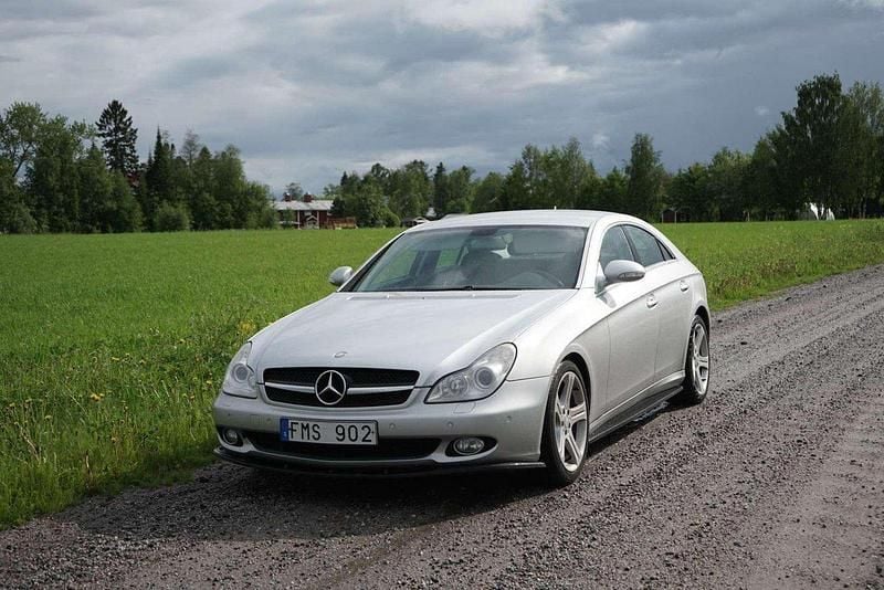 Silver Begagnad 2008 Mercedes CLS350 Sportkupé | 105 000 kr (Marknadspris) - Bild 1/4