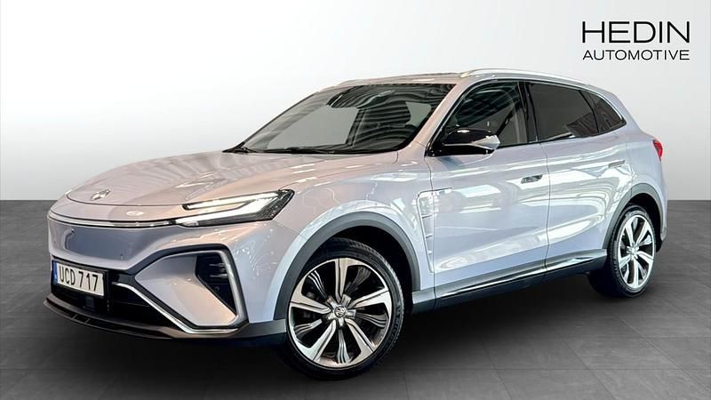 Blå (blue) Begagnad 2022 MG Marvel R Luxury SUV | 269 900 kr - Bild 1/4