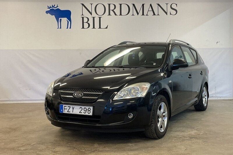 Svart Begagnad 2008 Kia Ceed Sportswagon 3 Kombi | 26 000 kr - Bild 1/4