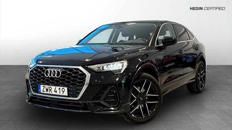 Begagnad Audi Q3 Sportback 150 HK (110 kW) 2021 Svart SUV